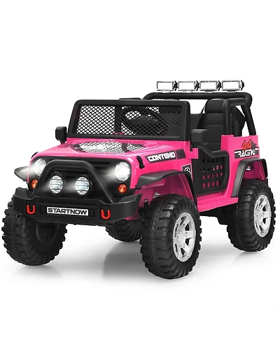 12V Kids Ride On Truck Remote Control Electric Car with Lights&Music