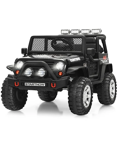 12V Kids Ride On Truck Remote Control Electric Car with Lights&Music