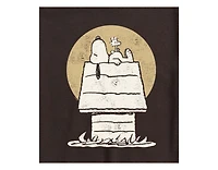Hybrid Apparel Snoopy Woodstock Doghouse Men's Short Sleeve Tee
