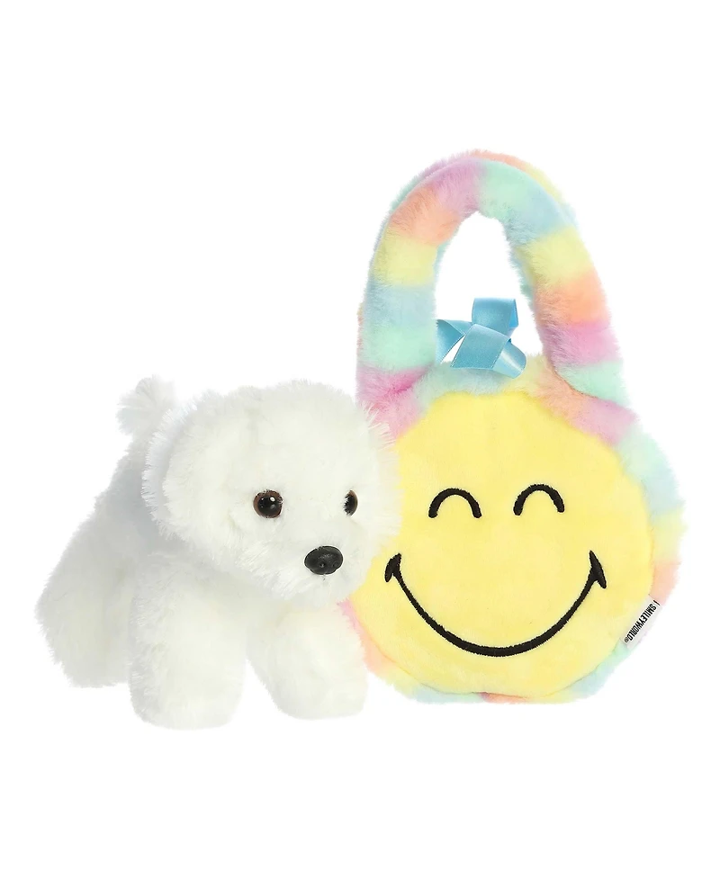 Aurora Small Fancy Pals Pastel Rainbow Smileyworld Vibrant Plush Toy 8"