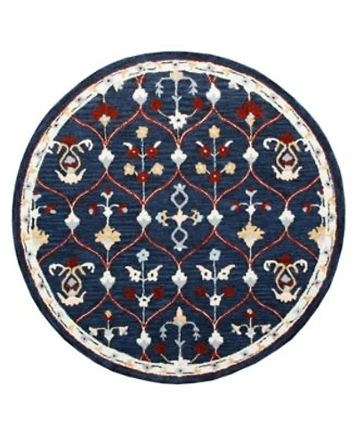 Closeout Lr Home Rochelle Rug 138 3 Round Area Rug