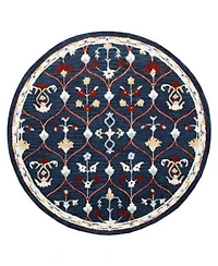 Closeout Lr Home Rochelle Rug 138 3 Round Area Rug