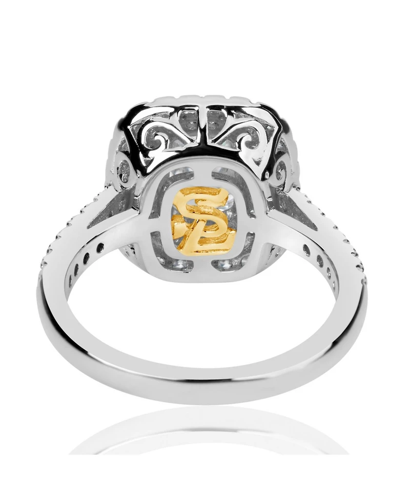 Suzy Levian Sterling Silver Cubic Zirconia Ring