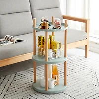 Streamdale 360 Rotating Bookshelf with Large Storage Space