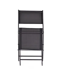 Set of 4 Outdoor Patio Folding Chairs