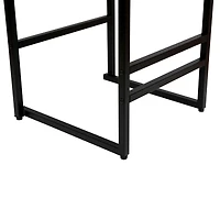 Simplie Fun 2 Honey Bar Stools & Dining Chairs Set