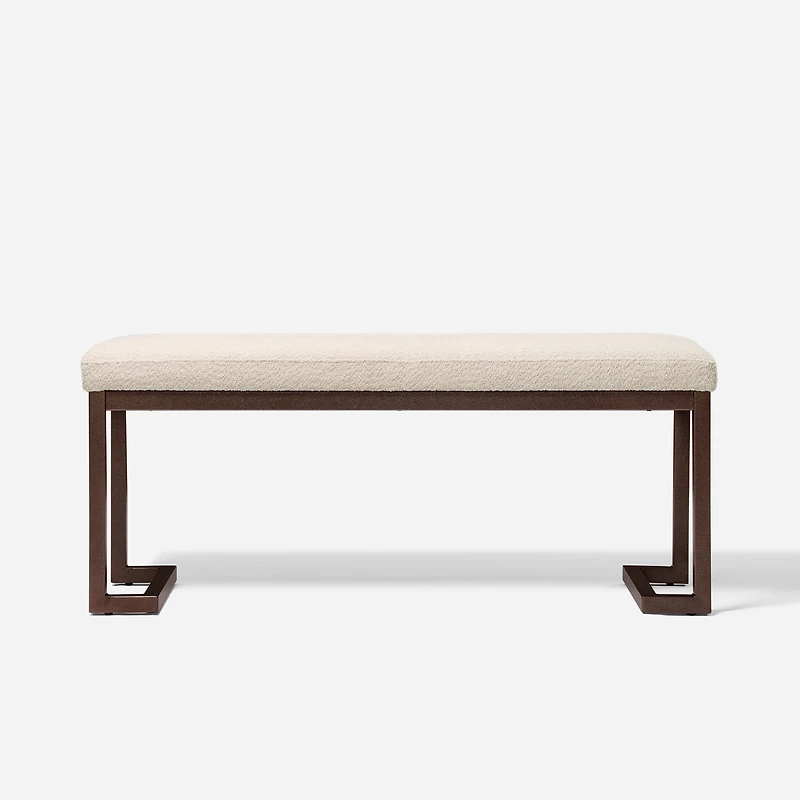 Streamdale Pelican Bench - Pearl White
