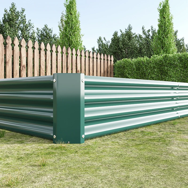 Streamdale Metal Raised Garden Bed for Flowers, Vegetables & Herbs
