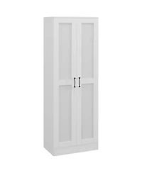 Homcom Storage Cabinet, Adjustable Shelves, Pantry Cupboard