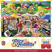 Masterpieces Fairs & Festivals - Balloon & Craft Fair 1000 Piece Puzzle