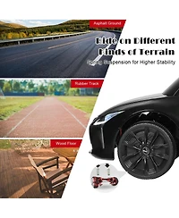 Sugift Lexus LC500 Licensed Kids 12V Ride Remote Control Electric Vehicle