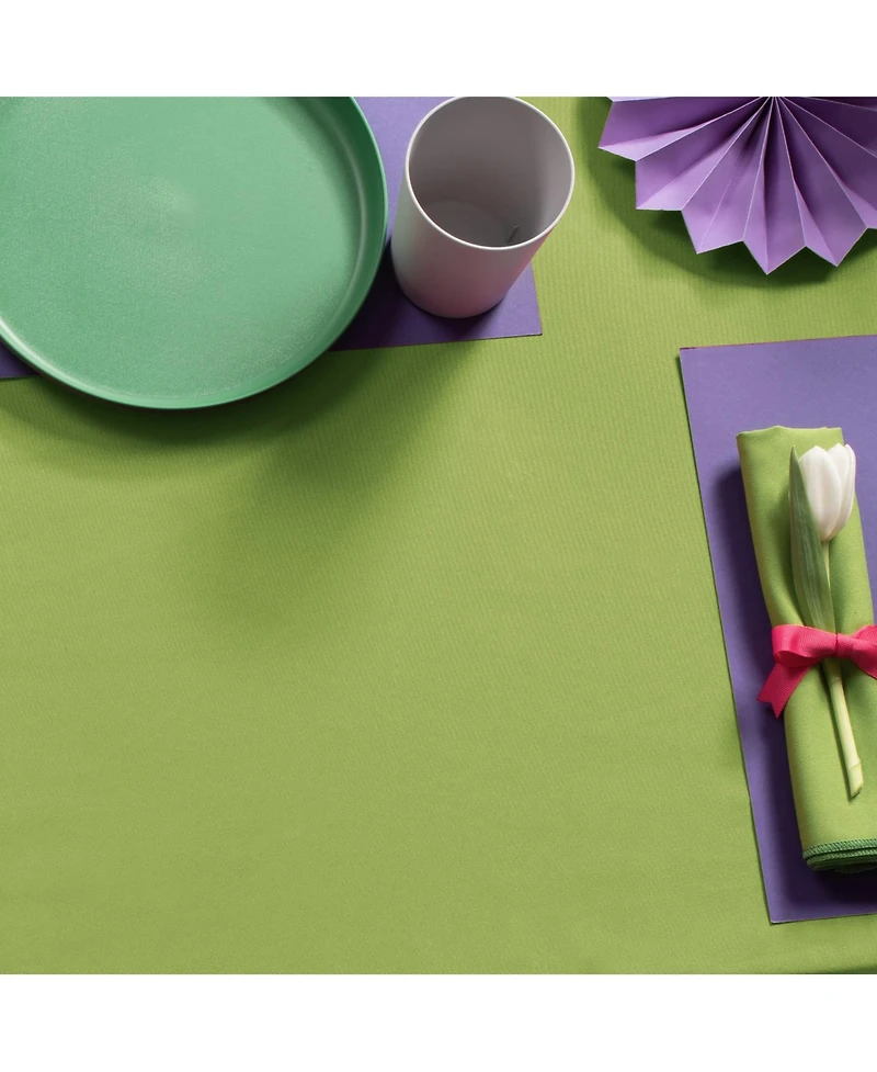 Gee Di Moda Square Tablecloth - 52 x Inch Heavy Duty Washable Polyester For Small or Round Tables