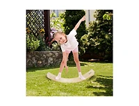 Slickblue Versatile Wobble Board for Kids and Adults - Balance Training and Exercise Tool