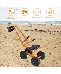 Slickblue Heavy Duty Kid Ride-on Sand Digger Digging Excavator