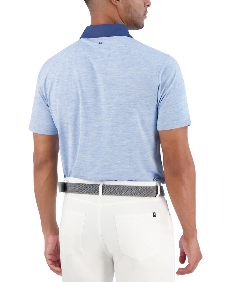 Ben Sherman Golf Men's Vertical Stripes Sports Fit Polo