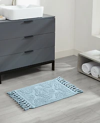 Jean Pierre New York Ricardo Fringe Cotton 2-Pc. Bath Rug Set