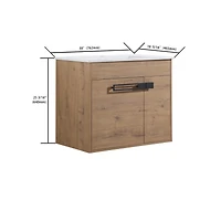 Streamdale 30" Freestanding/Floating Vanity with Sink