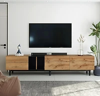 Streamdale Modern 80" Tv Stand with Large Storage