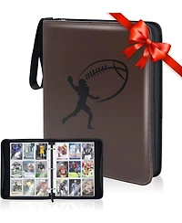 Clovercat 9 Pocket Waterproof Trading Card Binder: 720 Double Sided Pocket Album