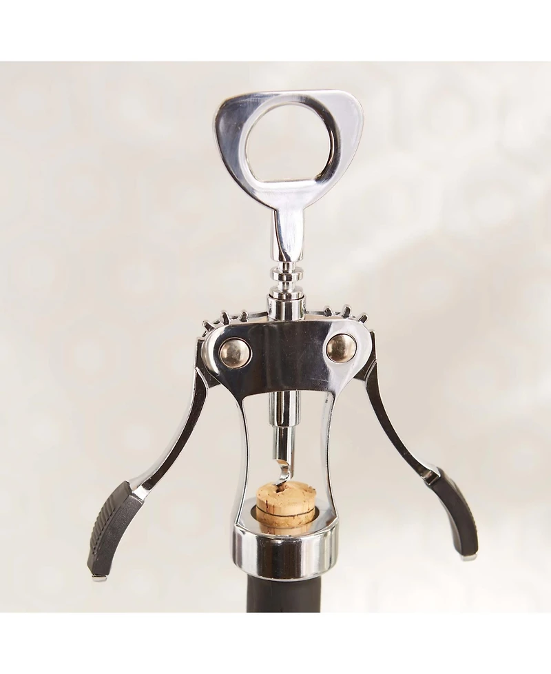 Rsvp International Winged Gear Driven Wine Opener 7x3x1.5"