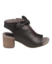 Gc Shoes Women's Kimora Knot Detail Block Heel Dress Sandals