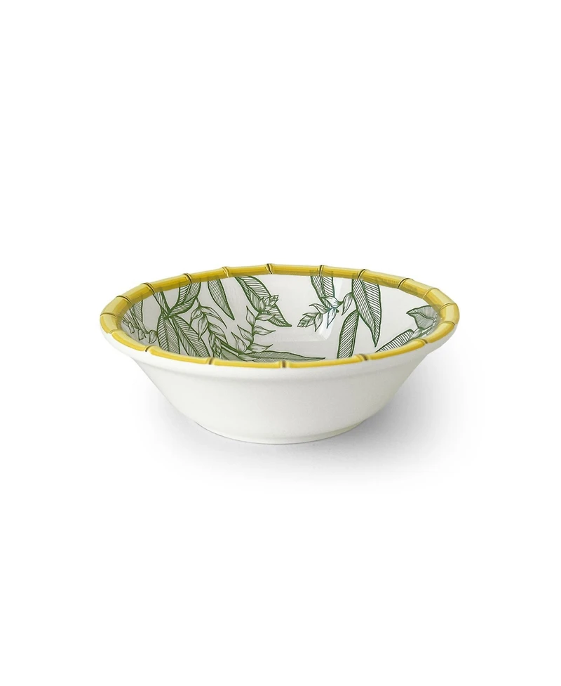 Q Squared Zen Bamboo Leaf Personal Bowls, Set of 4