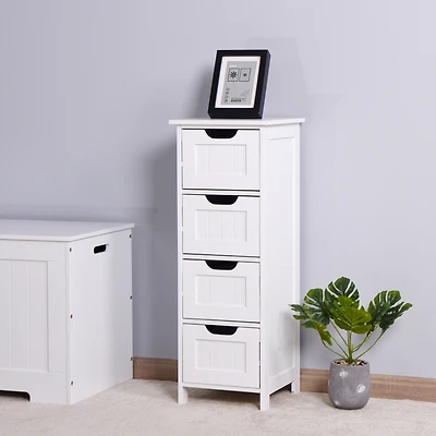 Streamdale Bathroom Storage Cabinet, Freestanding Cabinet With Drawers