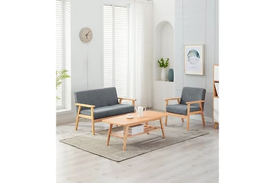 Streamdale Bahamas Coffee Table Loveseat Chair Set