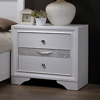 Streamdale Furniture Hidden Jewelry Drawer Nightstand Table