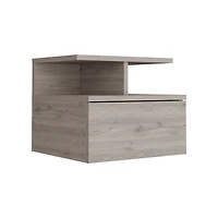 Streamdale Furniture Floating Nightstand Flopini, One Drawer