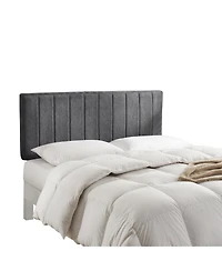 Wall Mounted Easy Assemble Channel Stitched Floating Headboard