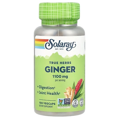 Solaray True Herbs Ginger