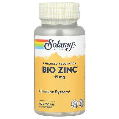 Solaray Bio Zinc 15 mg