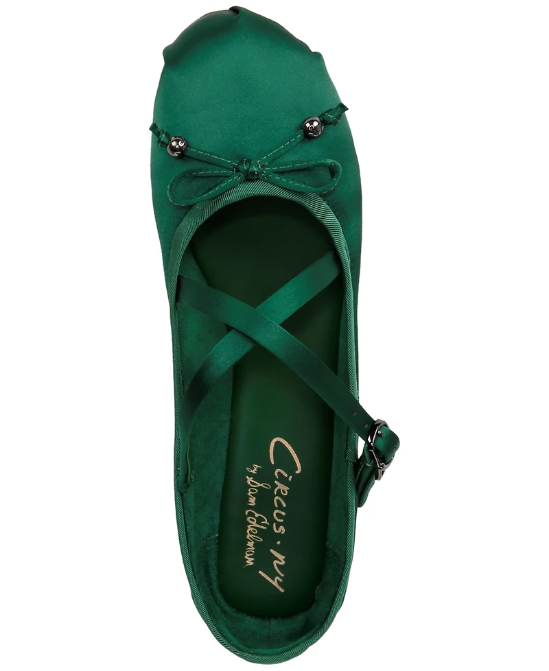 Circus Ny by Sam Edelman Women's Zuri Crossband Ballet Flats