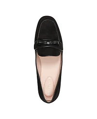 Bandolino Women's Meonna Square Toe Bow Detail Loafers