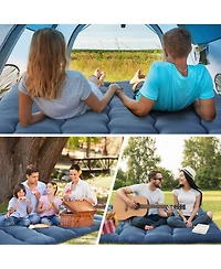 Caromio Full Size Futon Mattress Floor Mattress Pad Portable Dorm Sleeping Pad, 54"x 80"