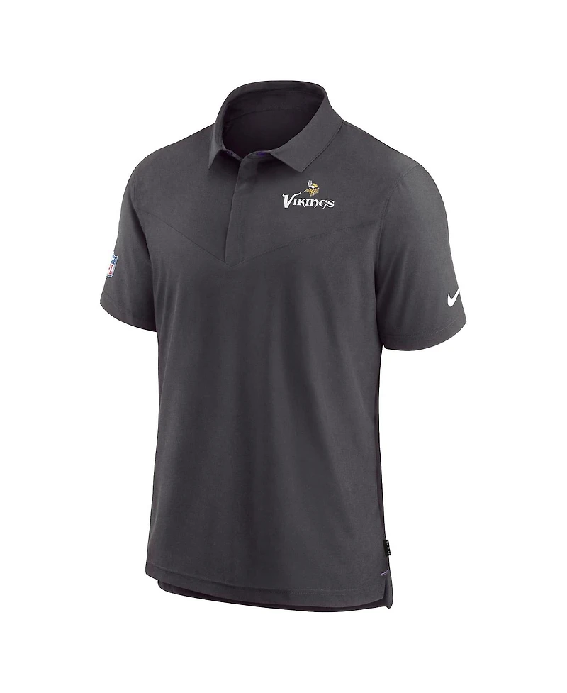Nike Men's Minnesota Vikings Sideline Lockup Performance Polo