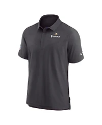 Nike Men's Minnesota Vikings Sideline Lockup Performance Polo