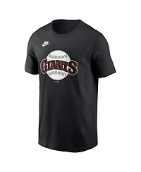 Nike Men's San Francisco Giants Cooperstown Collection Team Logo T-Shirt