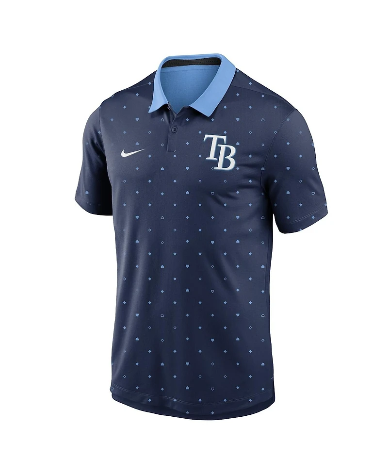 Nike Men's Tampa Bay Rays Legacy Icon Vapor Performance Polo