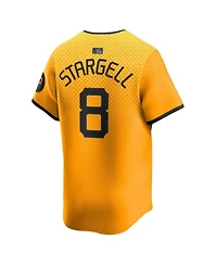 Nike Men's Willie Stargell Gold Pittsburgh Pirates City Connect Limited Player Jersey