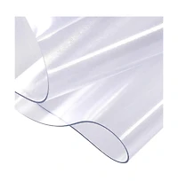 Yescom Clear Office Chair Mat for Hardwood 48" x 36" with Lip Pvc Floor Protector for Rolling Desk Chairs 1/16" Thickness