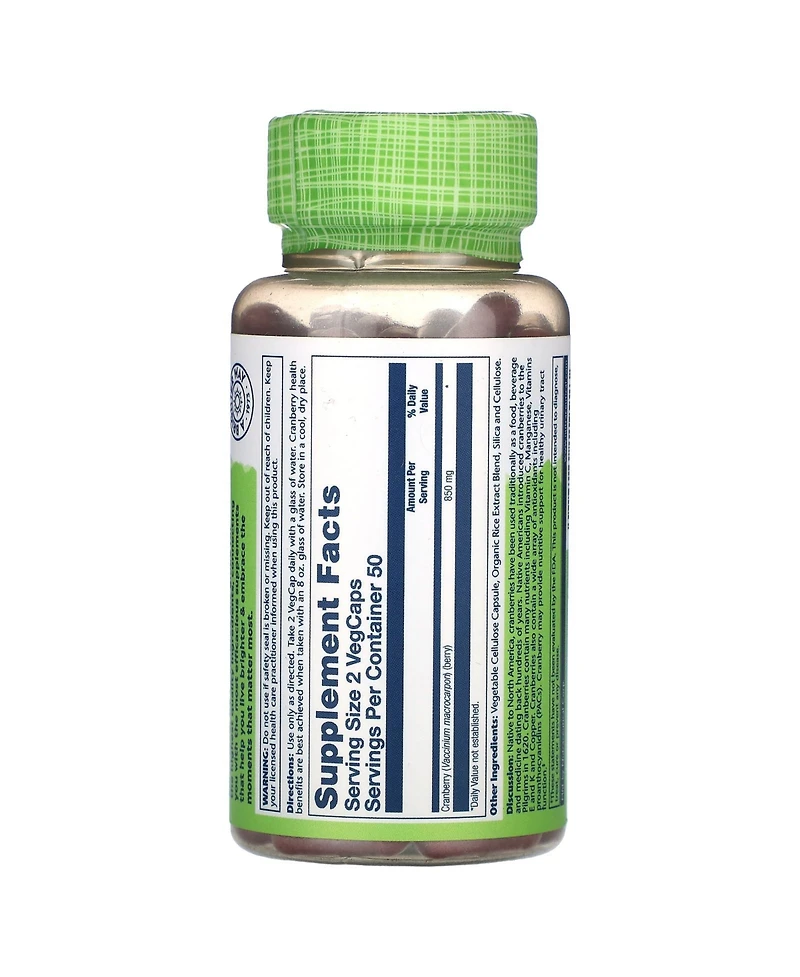 Solaray True Herbs Cranberry