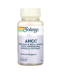 Solaray Ahcc Plus Nac & Beta Glucan With Mushroom Mycelia Extract
