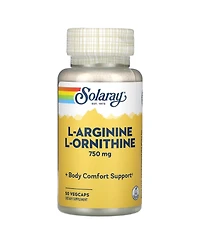Solaray L-Arginine L-Ornithine 750 mg