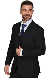 Braveman Men's 3-Piece Classic Fit Performance Stretch Suit