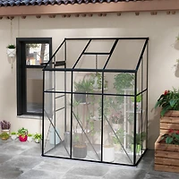 Outsunny 6' x 4' Polycarbonate Lean-to house,
