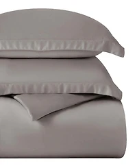 Superior Egyptian Cotton 400 Thread Count Solid Luxury Duvet Cover Set, King/California King