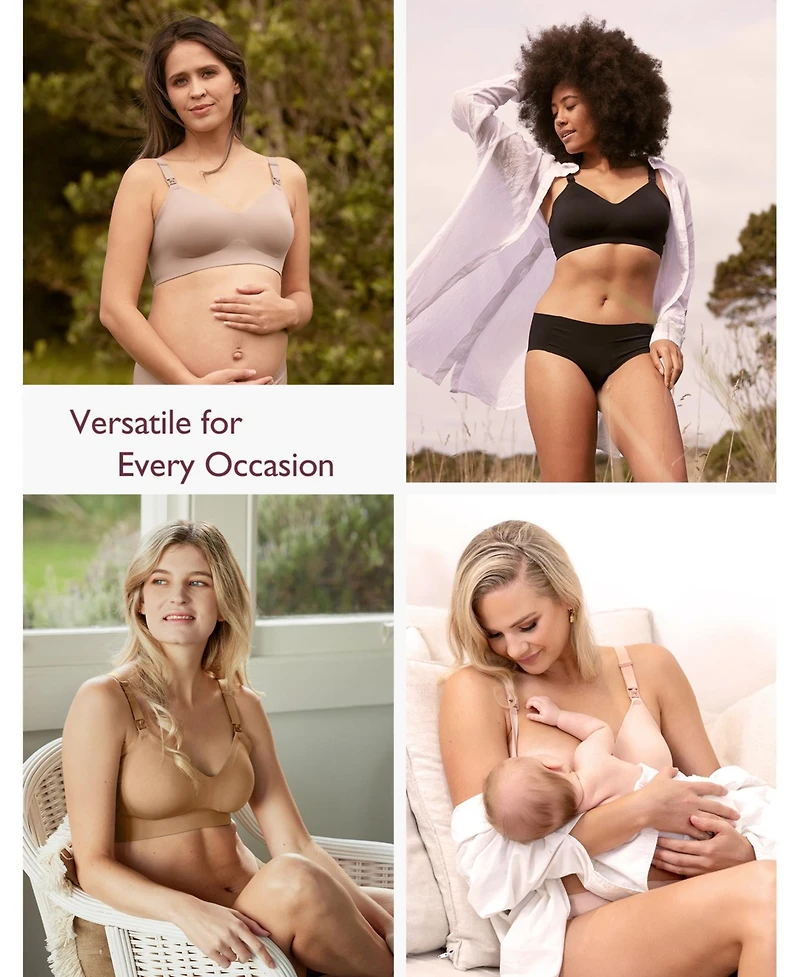 Momcozy Maternity YN21 Seamless Nursing Bra
