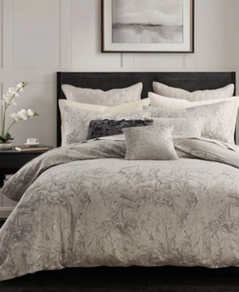 Donna Karan Home Liquid Marble Duvet Covers
